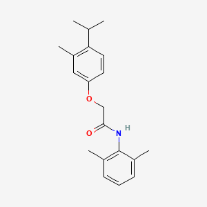 N-(2,6-dimethylphenyl)-2-(4-isopropyl-3-methylphenoxy)acetamide