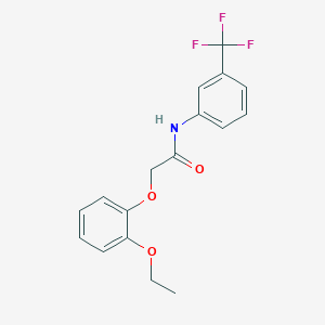 2-(2-ethoxyphenoxy)-N-[3-(trifluoromethyl)phenyl]acetamide