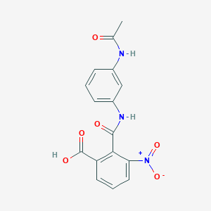 2-({[3-(acetylamino)phenyl]amino}carbonyl)-3-nitrobenzoic acid