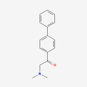 1-(4-biphenylyl)-2-(dimethylamino)ethanone hydrochloride