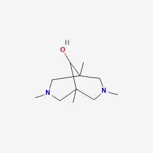 1,3,5,7-tetramethyl-3,7-diazabicyclo[3.3.1]nonan-9-ol