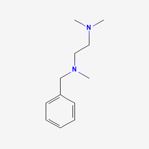 molecular formula C12H20N2 B5670462 N-benzyl-N,N',N'-trimethyl-1,2-ethanediamine 