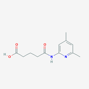 5-[(4,6-dimethyl-2-pyridinyl)amino]-5-oxopentanoic acid