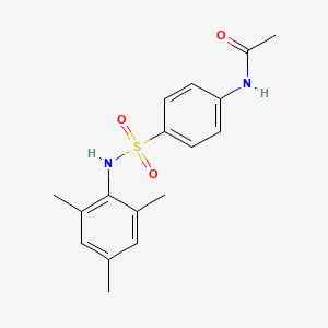 N-{4-[(2,4,6-trimethylphenyl)sulfamoyl]phenyl}acetamide