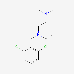 (2,6-dichlorobenzyl)[2-(dimethylamino)ethyl]ethylamine