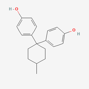 molecular formula C19H22O2 B5671202 4,4'-(4-methyl-1,1-cyclohexanediyl)diphenol 