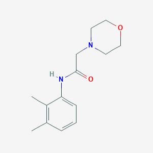 molecular formula C14H20N2O2 B5671233 N-(2,3-dimethylphenyl)-2-(4-morpholinyl)acetamide 