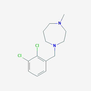 molecular formula C13H18Cl2N2 B5672146 1-(2,3-dichlorobenzyl)-4-methyl-1,4-diazepane 