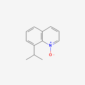 molecular formula C12H13NO B567398 8-isopropylquinoline N-oxide CAS No. 1246242-17-0