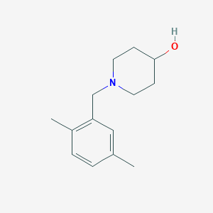 molecular formula C14H21NO B5674353 1-(2,5-dimethylbenzyl)-4-piperidinol 