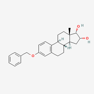 molecular formula C25H30O3 B567463 3-O-Benzyl 17-Epiestriol CAS No. 1316291-21-0