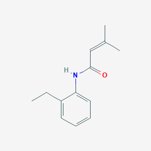N-(2-ethylphenyl)-3-methyl-2-butenamide