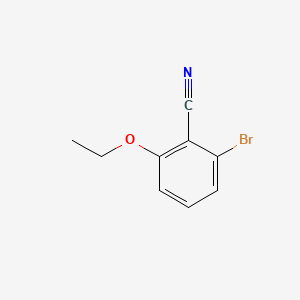 molecular formula C9H8BrNO B567607 2-Bromo-6-ethoxybenzonitrile CAS No. 1365271-92-6