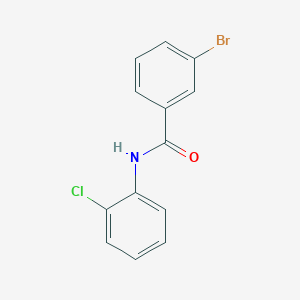 molecular formula C13H9BrClNO B5676156 3-bromo-N-(2-chlorophenyl)benzamide 