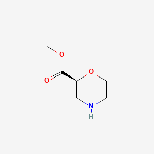 B567719 (S)-Methyl morpholine-2-carboxylate CAS No. 1314999-01-3
