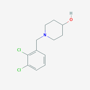 molecular formula C12H15Cl2NO B5677483 1-(2,3-dichlorobenzyl)-4-piperidinol 