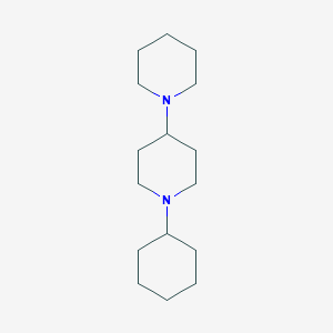 molecular formula C16H30N2 B5677662 1'-cyclohexyl-1,4'-bipiperidine CAS No. 5926-61-4