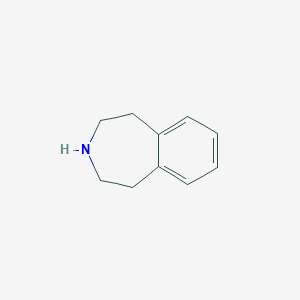 molecular formula C10H13N B056782 2,3,4,5-四氢-1H-苯并[d]氮杂卓 CAS No. 4424-20-8