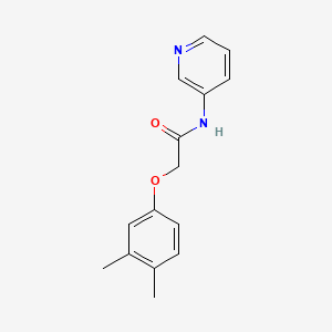 molecular formula C15H16N2O2 B5678417 2-(3,4-dimethylphenoxy)-N-3-pyridinylacetamide 