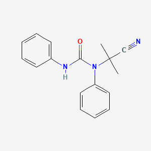 N-(1-cyano-1-methylethyl)-N,N'-diphenylurea