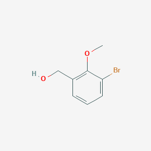 molecular formula C8H9BrO2 B056786 (3-溴-2-甲氧基苯基)甲醇 CAS No. 205873-57-0