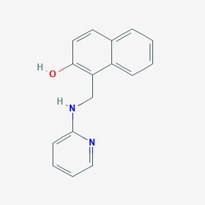 1-[(2-pyridinylamino)methyl]-2-naphthol