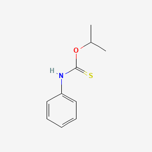 molecular formula C10H13NOS B5678893 O-isopropyl phenylthiocarbamate CAS No. 2150-31-4