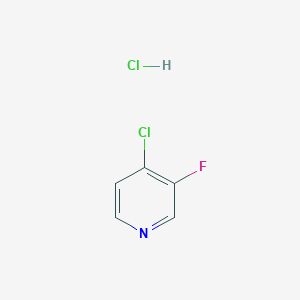 molecular formula C5H4Cl2FN B056789 4-氯-3-氟吡啶盐酸盐 CAS No. 119229-74-2