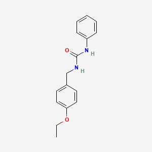 molecular formula C16H18N2O2 B5679117 N-(4-ethoxybenzyl)-N'-phenylurea 