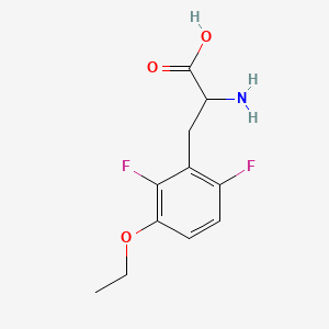 3-Ethoxy-2,6-difluoro-DL-phenylalanine