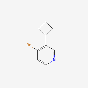 B567986 4-Bromo-3-cyclobutylpyridine CAS No. 1314353-64-4
