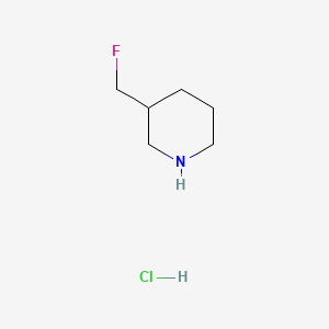 B568028 3-(Fluoromethyl)piperidine hydrochloride CAS No. 1241725-60-9