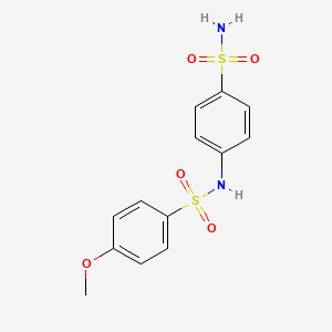N-[4-(aminosulfonyl)phenyl]-4-methoxybenzenesulfonamide