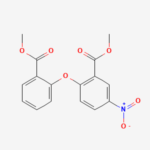 Methyl 2-(2-(methoxycarbonyl)phenoxy)-5-nitrobenzoate