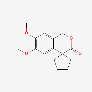 6',7'-dimethoxy-1'H-spiro[cyclopentane-1,4'-isochromen]-3'-one