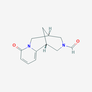 molecular formula C12H14N2O2 B056815 (-)-N-Formylcytisine CAS No. 53007-06-0