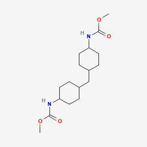 molecular formula C17H30N2O4 B5681871 dimethyl (methylenedi-4,1-cyclohexanediyl)biscarbamate 