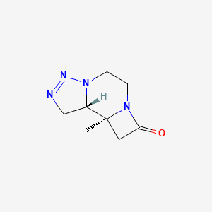 (9aS,9bS)-9a-Methyl-1,5,6,9,9a,9b-hexahydro-8H-azeto[1,2-a][1,2,3]triazolo[5,1-c]pyrazin-8-one