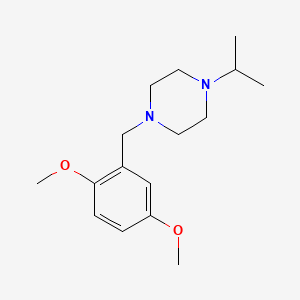 molecular formula C16H26N2O2 B5682068 1-(2,5-dimethoxybenzyl)-4-isopropylpiperazine 
