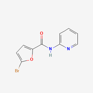 molecular formula C10H7BrN2O2 B5682189 5-bromo-N-2-pyridinyl-2-furamide CAS No. 202118-14-7