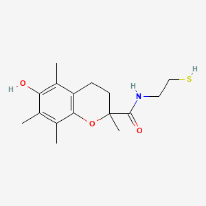 molecular formula C16H23NO3S B568223 Tococysteamide CAS No. 124382-56-5