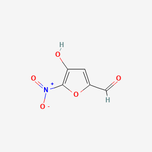 4-Hydroxy-5-nitrofuran-2-carbaldehyde