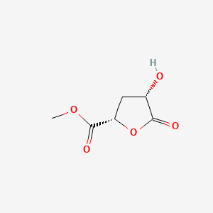 (2S,4S)-Methyl 4-hydroxy-5-oxotetrahydrofuran-2-carboxylate