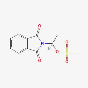 1-(1,3-Dioxoisoindol-2-yl)propyl methanesulfonate