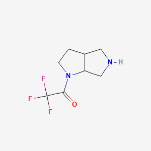 2,2,2-Trifluoro-1-(hexahydropyrrolo[3,4-b]pyrrol-1(2H)-yl)ethanone