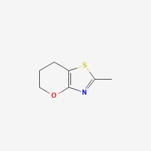 2-Methyl-6,7-dihydro-5H-pyrano[2,3-d][1,3]thiazole