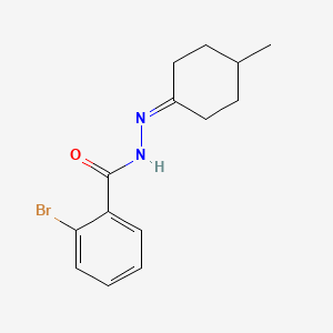 molecular formula C14H17BrN2O B5683267 2-bromo-N'-(4-methylcyclohexylidene)benzohydrazide 
