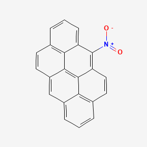 molecular formula C22H11NO2 B568327 6-Nitroanthanthrene CAS No. 111438-94-9