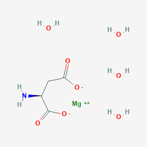 molecular formula C4H7MgNO5 B568329 Magnesiumaspartat-trihydrat CAS No. 7018-07-7