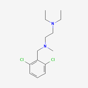 molecular formula C14H22Cl2N2 B5683313 (2,6-dichlorobenzyl)[2-(diethylamino)ethyl]methylamine 